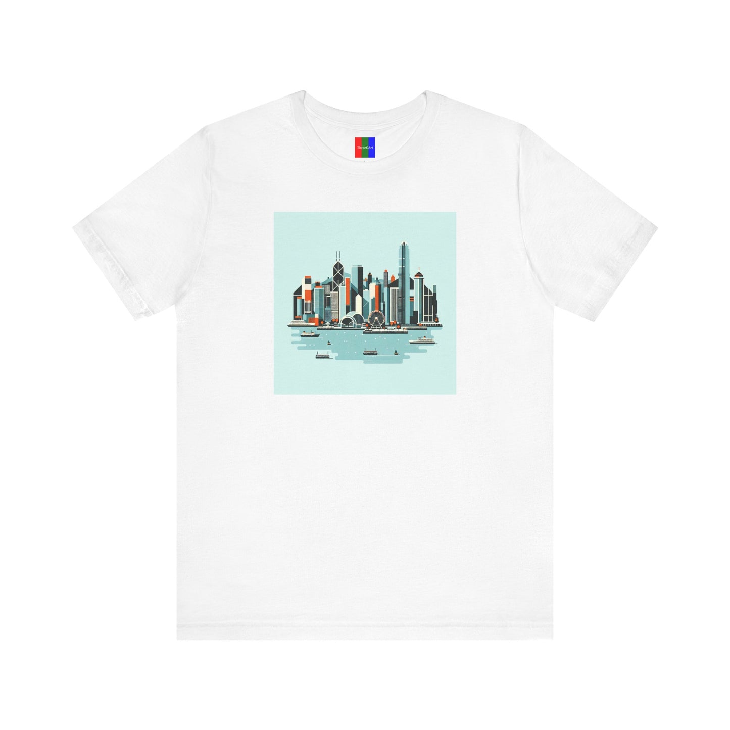 3. Hong Kong from Cities Collection - Unisex T-shirt