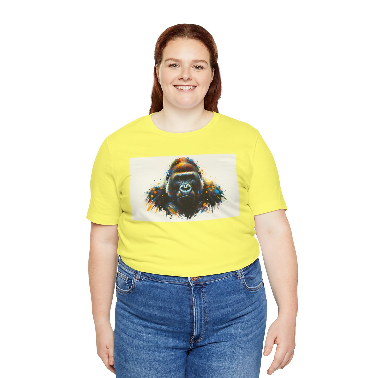 1. Lowland Gorilla From Endangered Species Collection - Unisex T-shirt