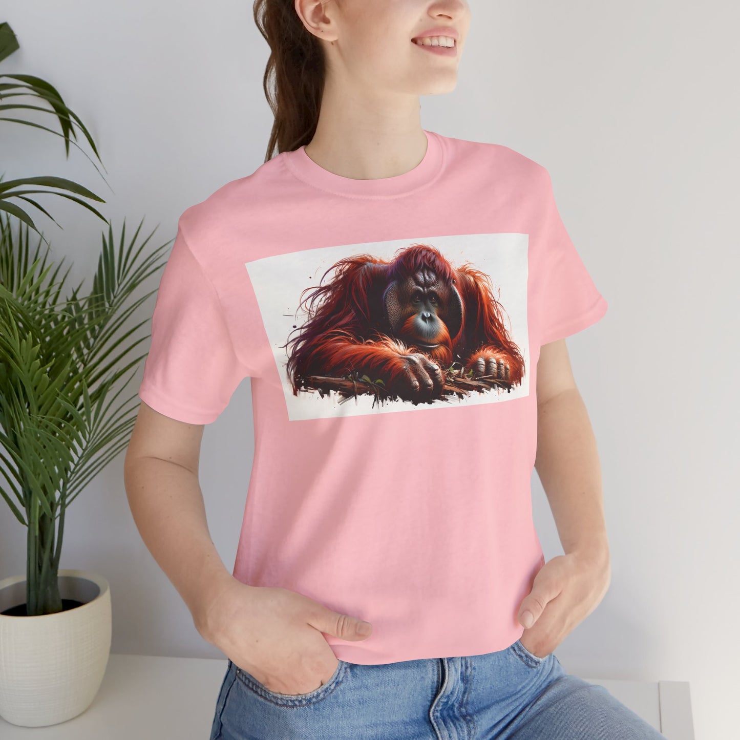 1. Sumatran Orangutan From Endangered Species Collection - Unisex T-shirt