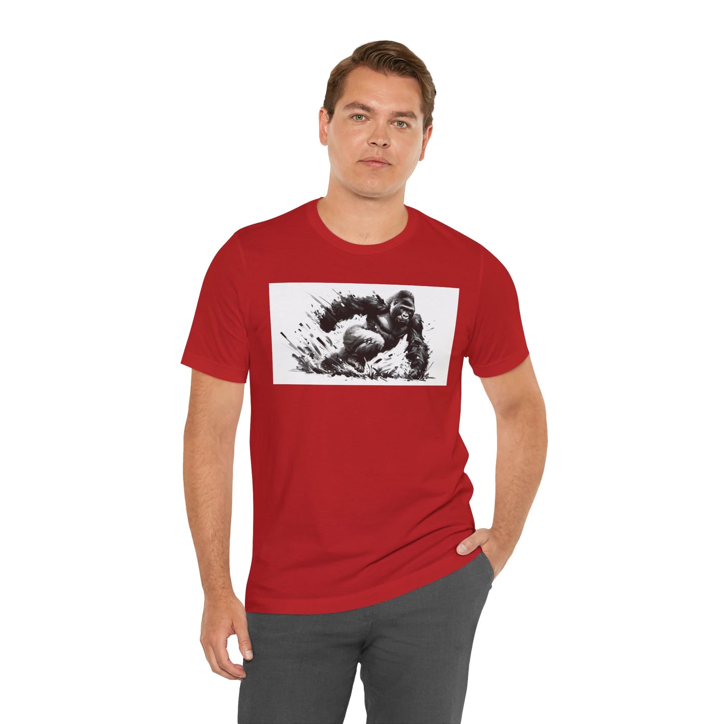 1. Cross River Gorilla From Endangered Species Collection - Unisex T-shirt