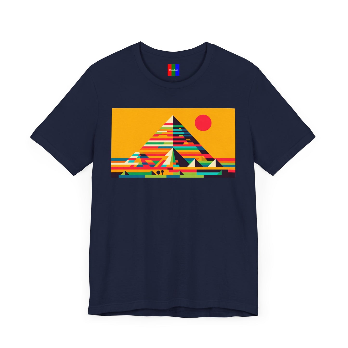 2. The Great Pyramids of Giza Egypt from Landmarks Collection - Unisex T-shirt