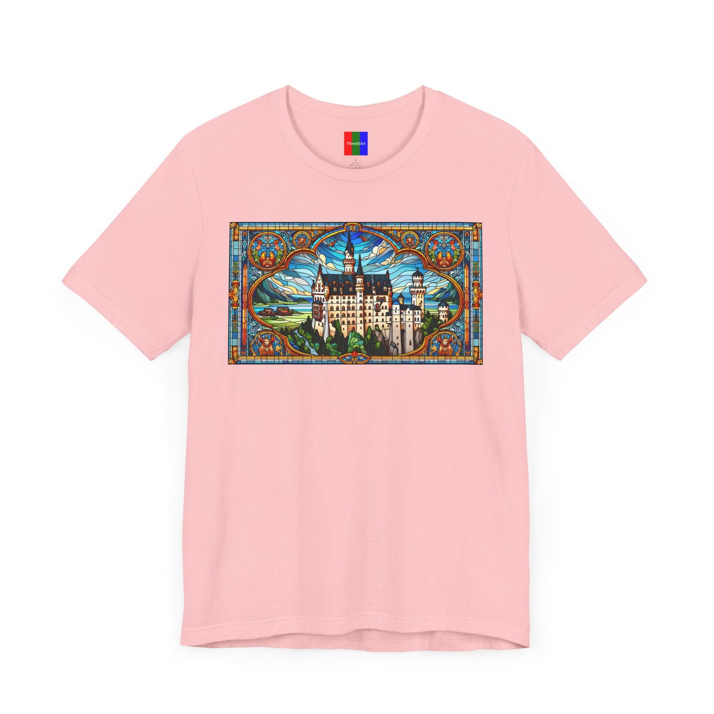 1. Neuschwanstein Castle Germany from Landmarks Collection - Unisex T-shirt