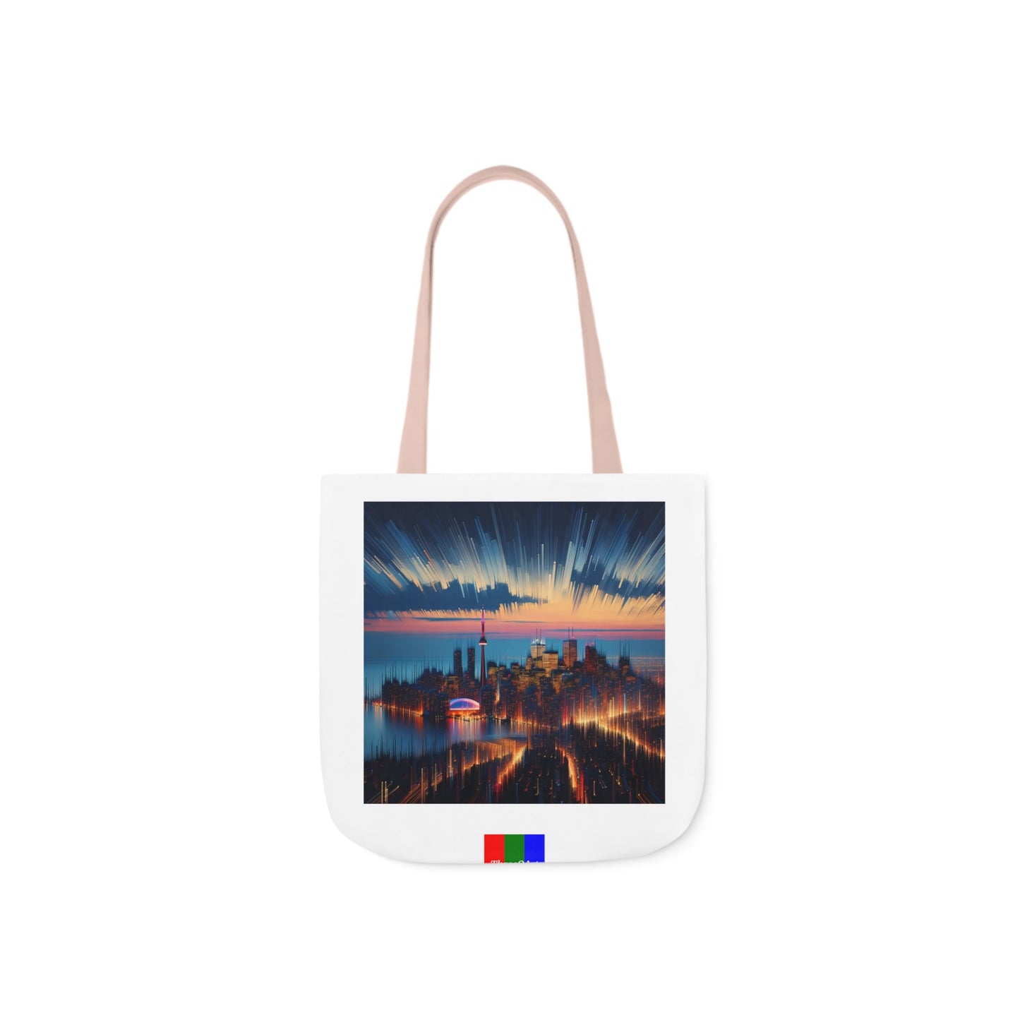 Toronto Flip Canvas Tote Bag