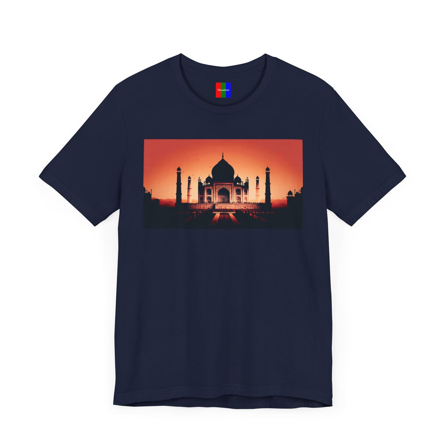 2. Taj Mahal India from Landmarks Collection - Unisex T-shirt