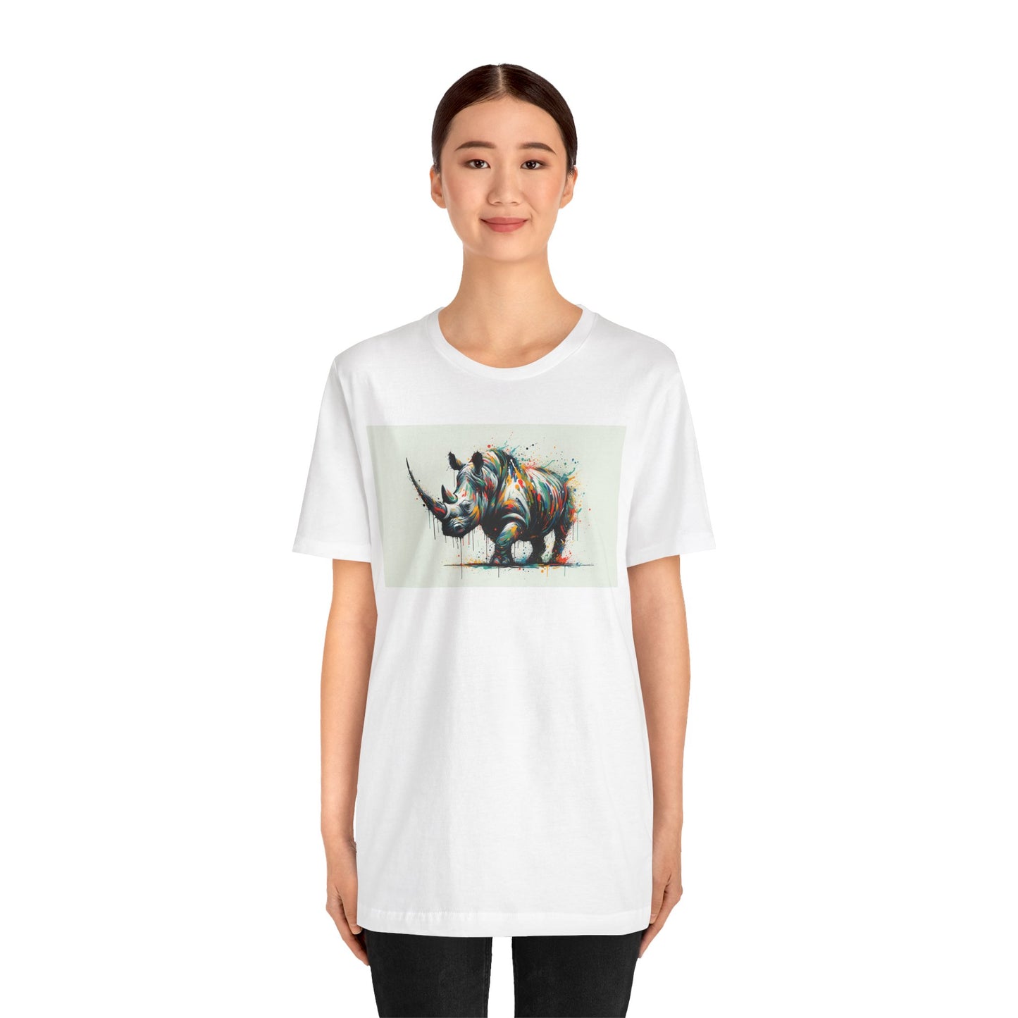 2. Black Rhino From Endangered Species Collection - Unisex T-shirt