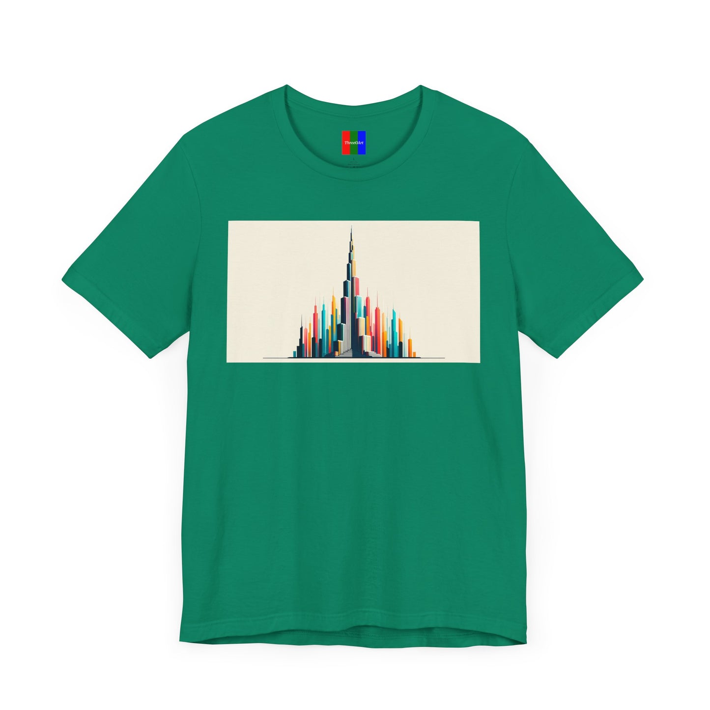 2. Burj Khalifa Dubai from Landmarks Collection - Unisex T-shirt