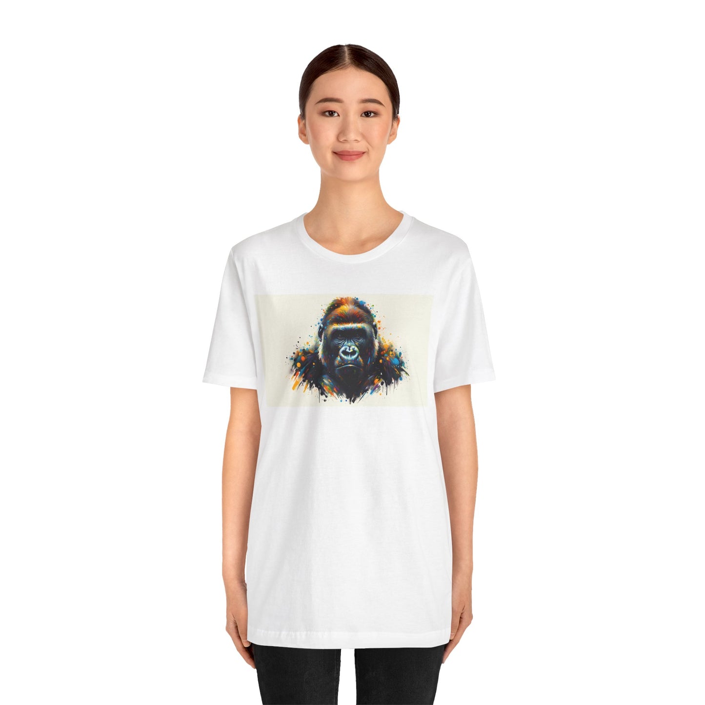 1. Lowland Gorilla From Endangered Species Collection - Unisex T-shirt