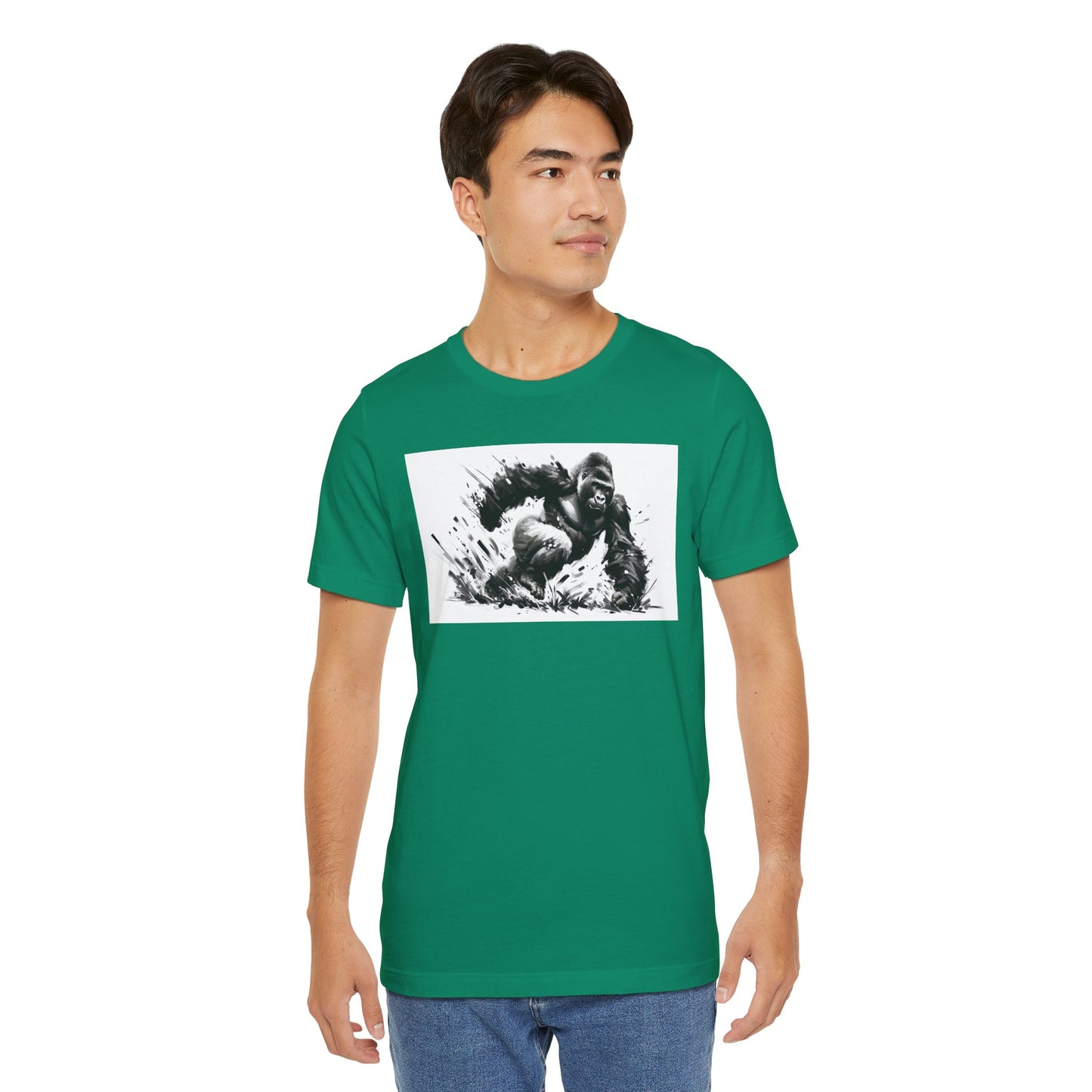 1. Cross River Gorilla From Endangered Species Collection - Unisex T-shirt