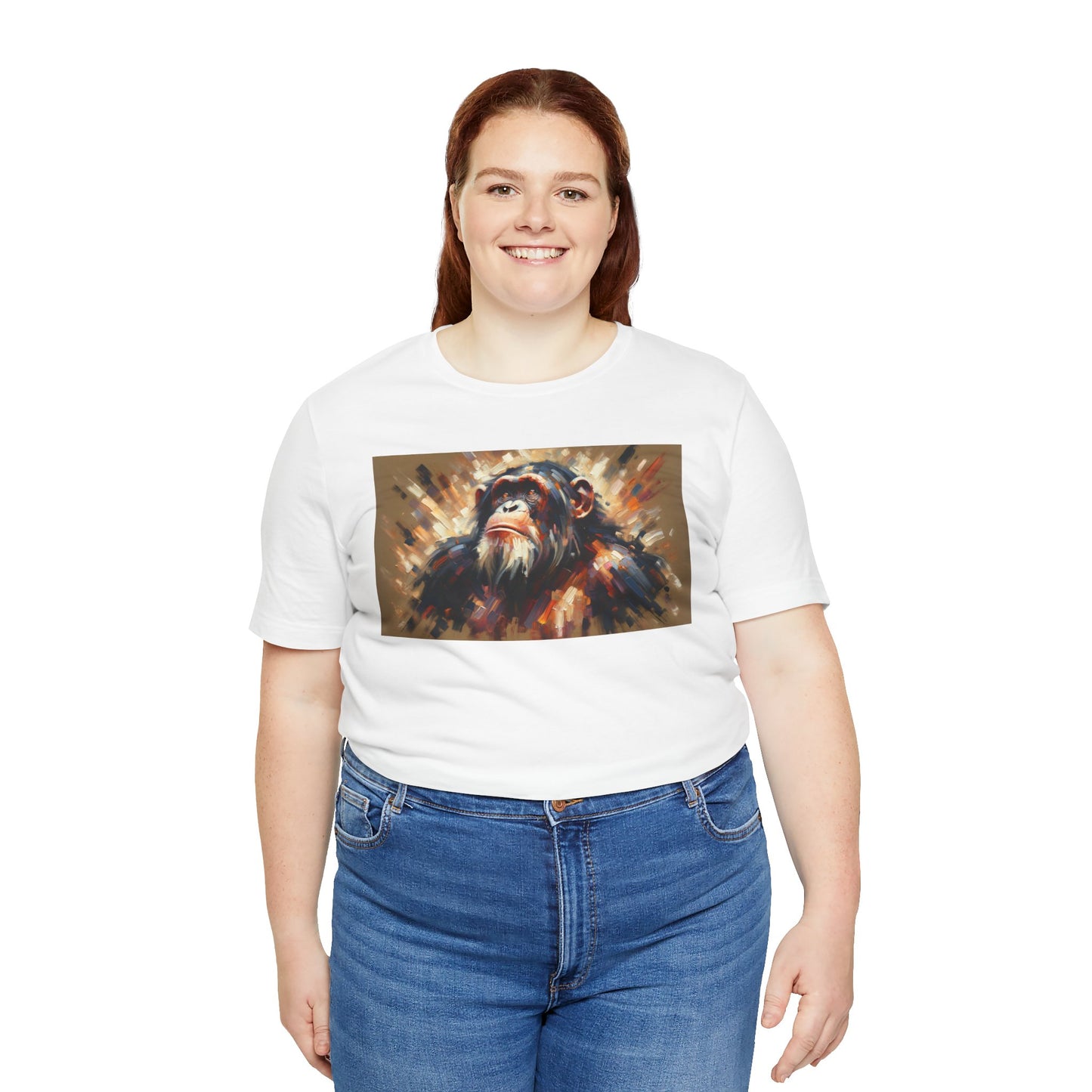 1. Chimpanzee From Endangered Species Collection - Unisex T-shirt