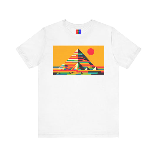 2. The Great Pyramids of Giza Egypt from Landmarks Collection - Unisex T-shirt