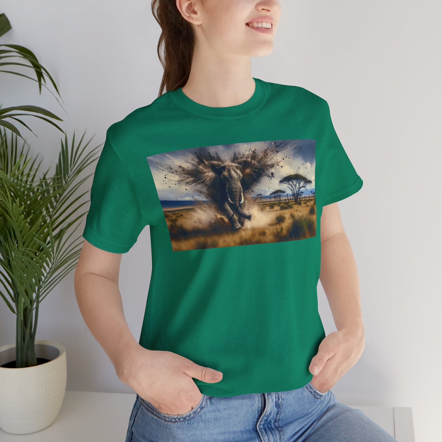 1. African Savanna Elephant From Endangered Species Collection - Unisex T-shirt