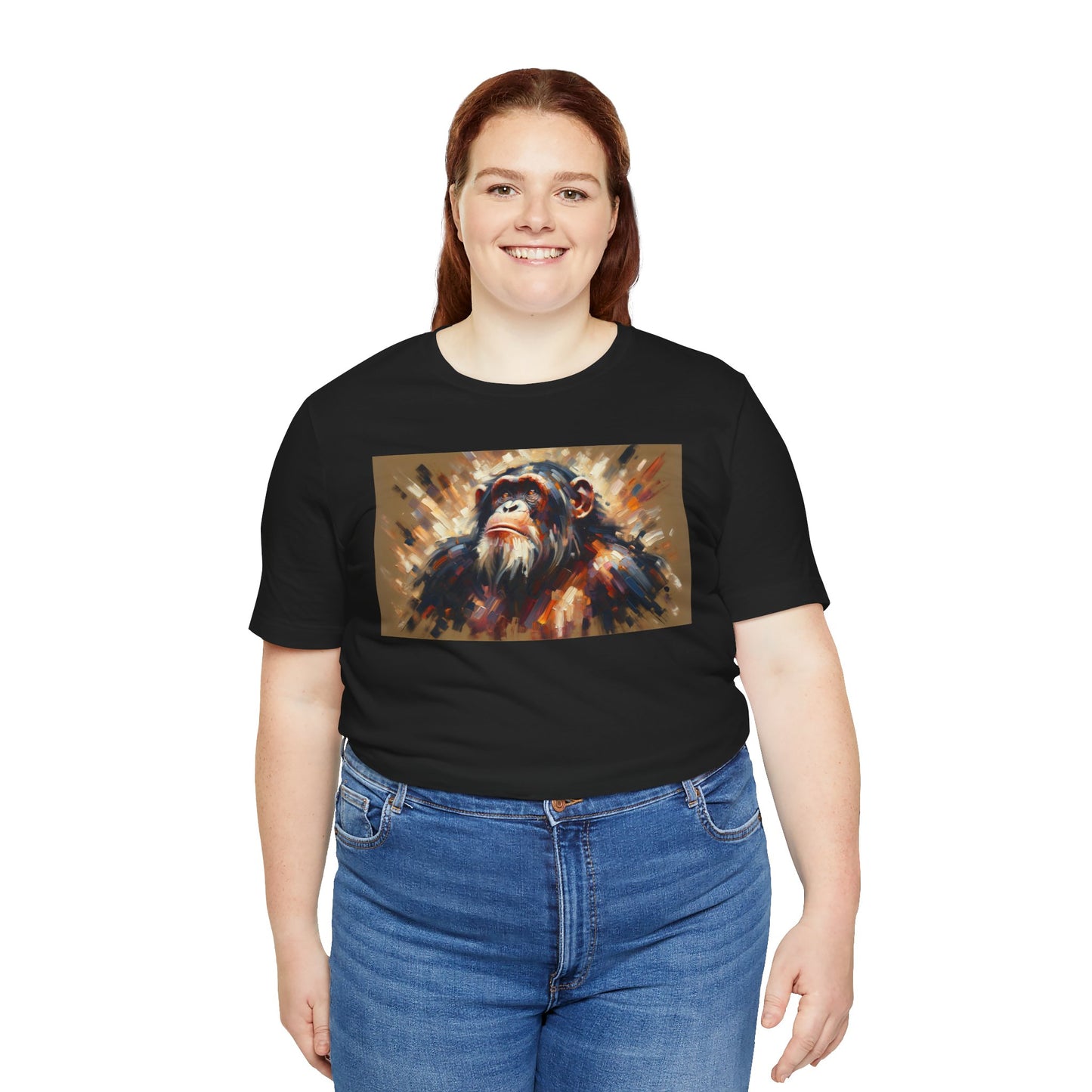 1. Chimpanzee From Endangered Species Collection - Unisex T-shirt