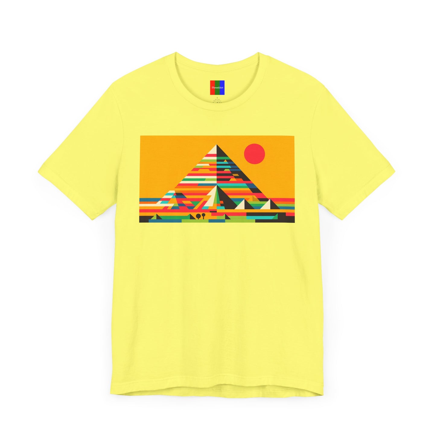 2. The Great Pyramids of Giza Egypt from Landmarks Collection - Unisex T-shirt