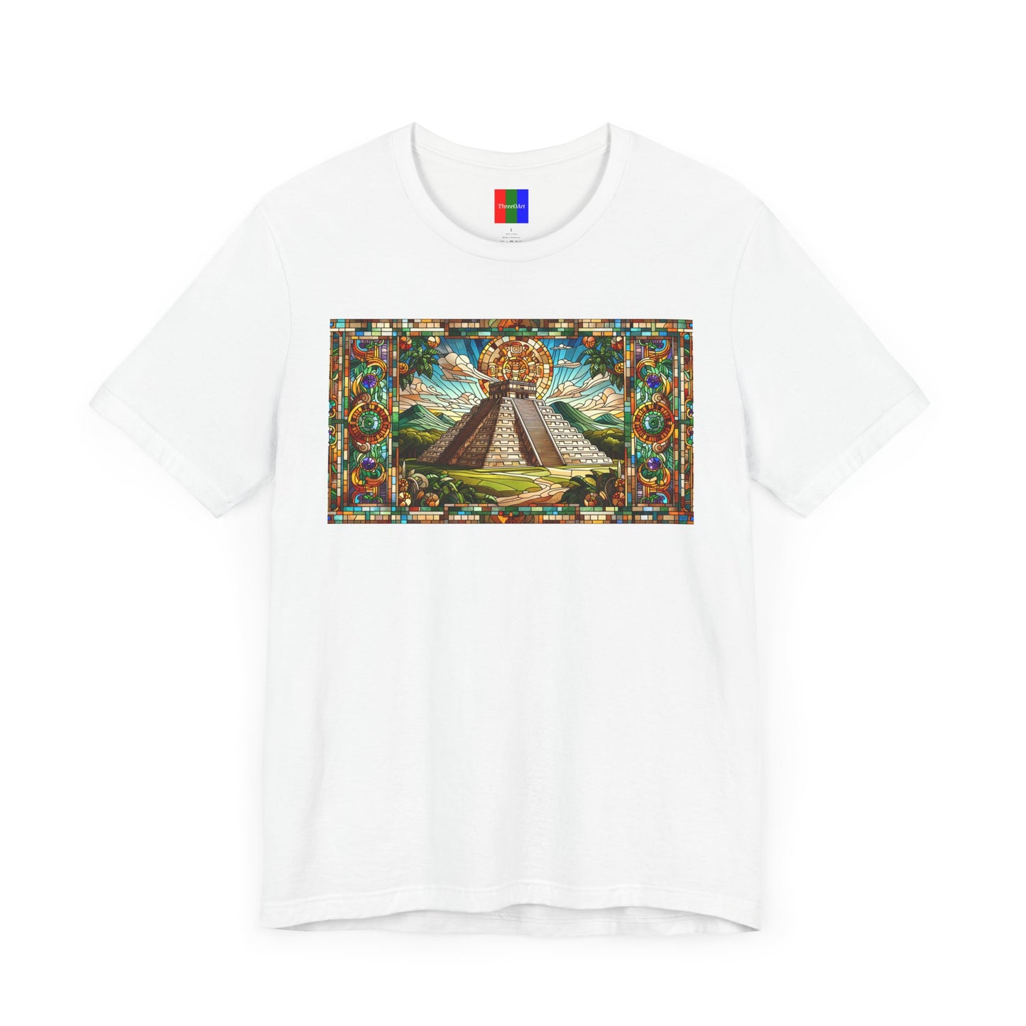 2. Chichen Itza Mexico from Landmarks Collection - Unisex T-shirt