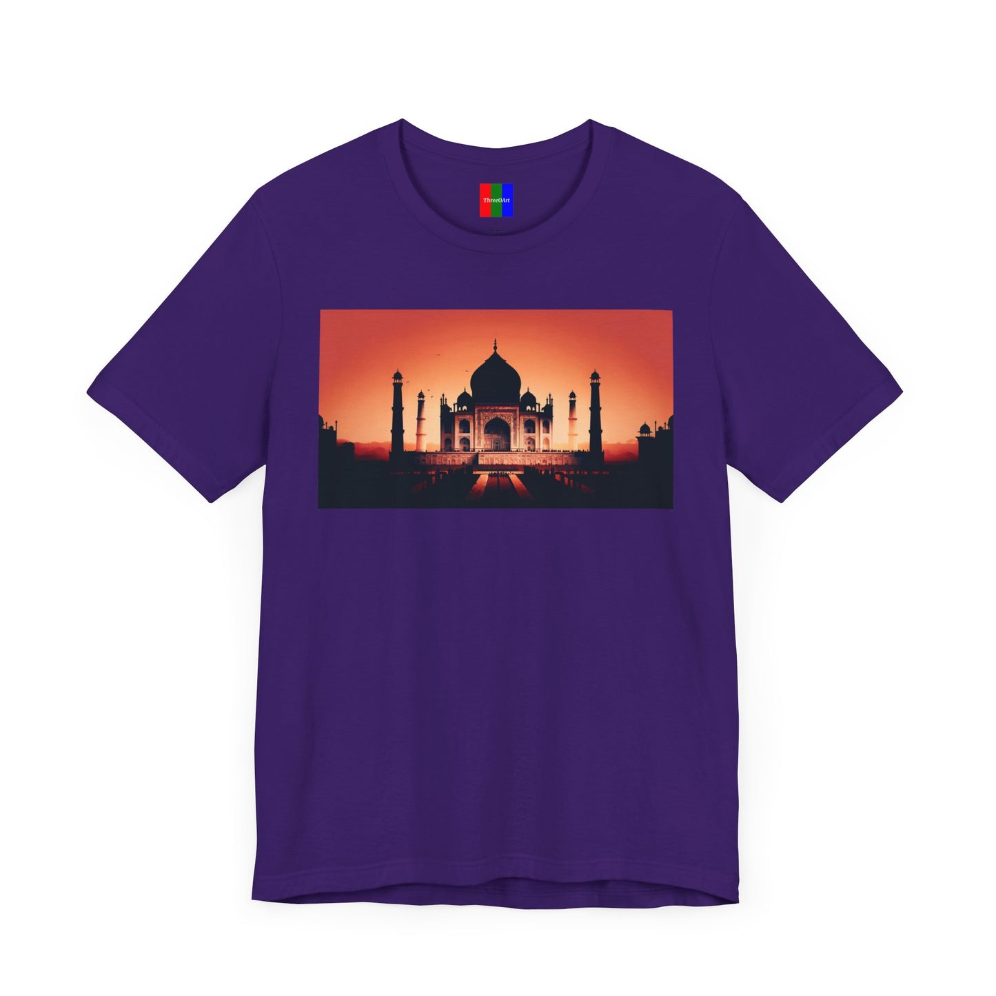 2. Taj Mahal India from Landmarks Collection - Unisex T-shirt