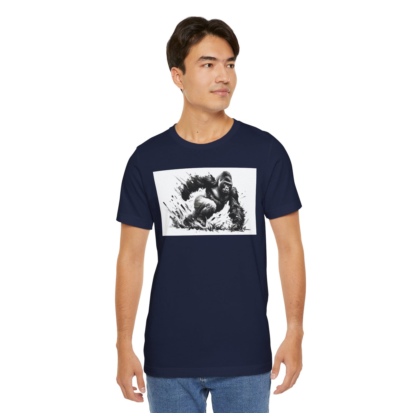 1. Cross River Gorilla From Endangered Species Collection - Unisex T-shirt