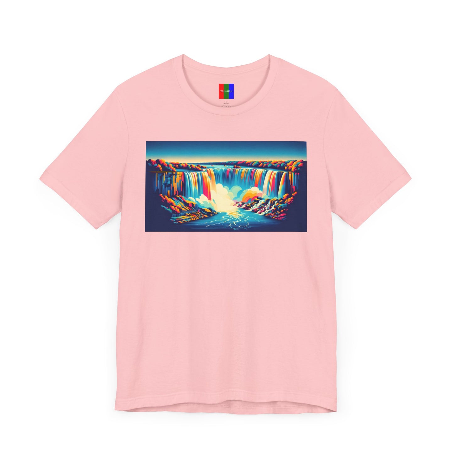 1. Niagara Falls USA Canada from Landmarks Collection - Unisex T-shirt