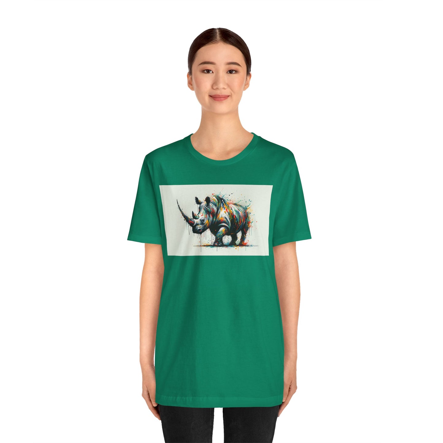 2. Black Rhino From Endangered Species Collection - Unisex T-shirt