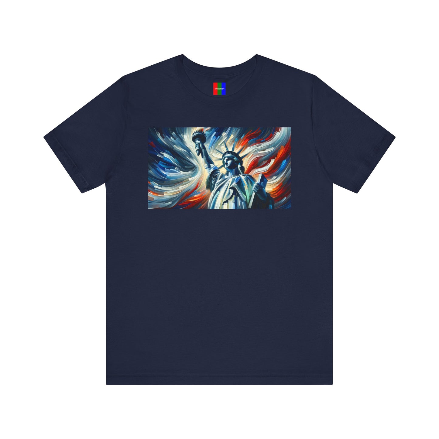 1. Statue of Liberty New York USA from Landmarks Collection - Unisex T-shirt