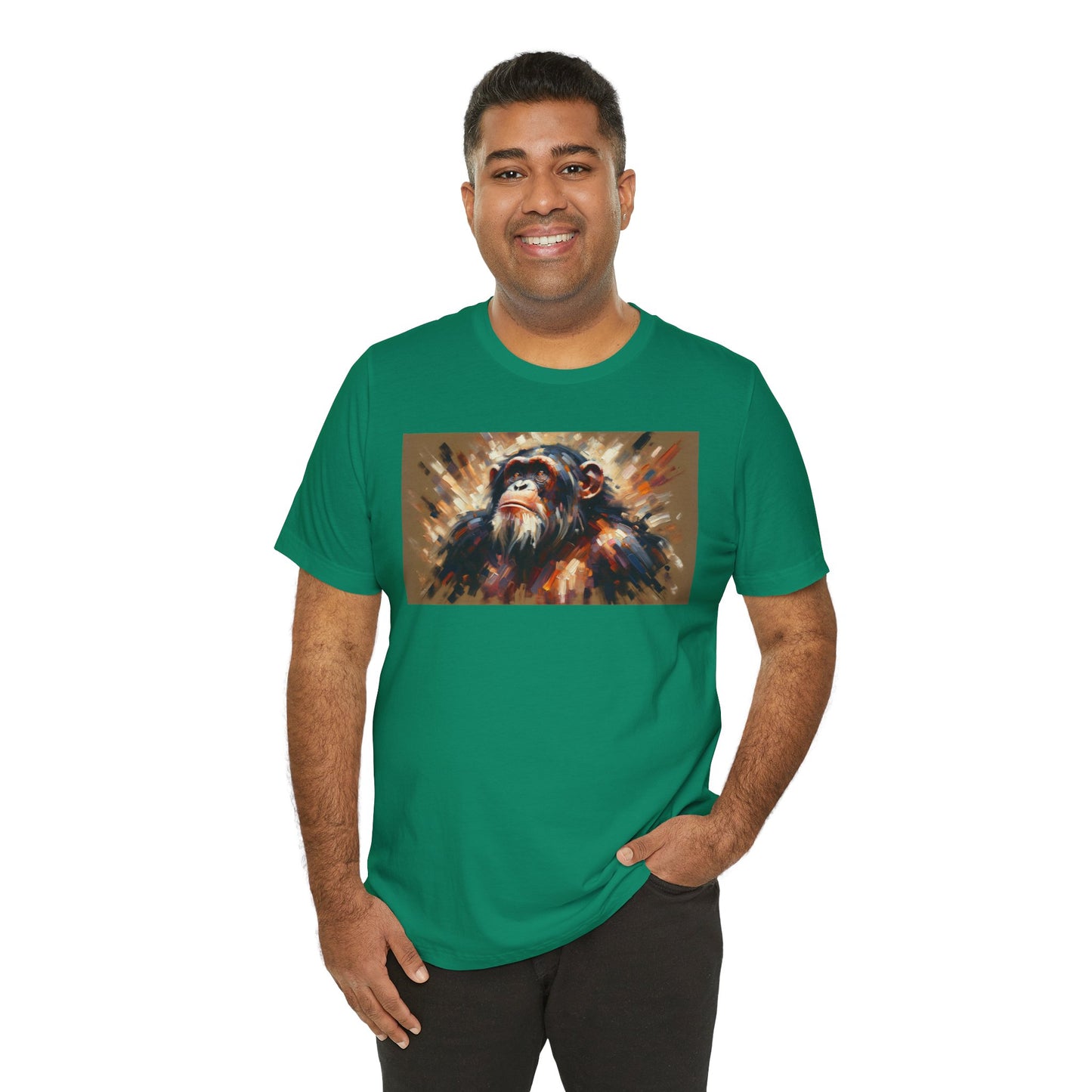 1. Chimpanzee From Endangered Species Collection - Unisex T-shirt