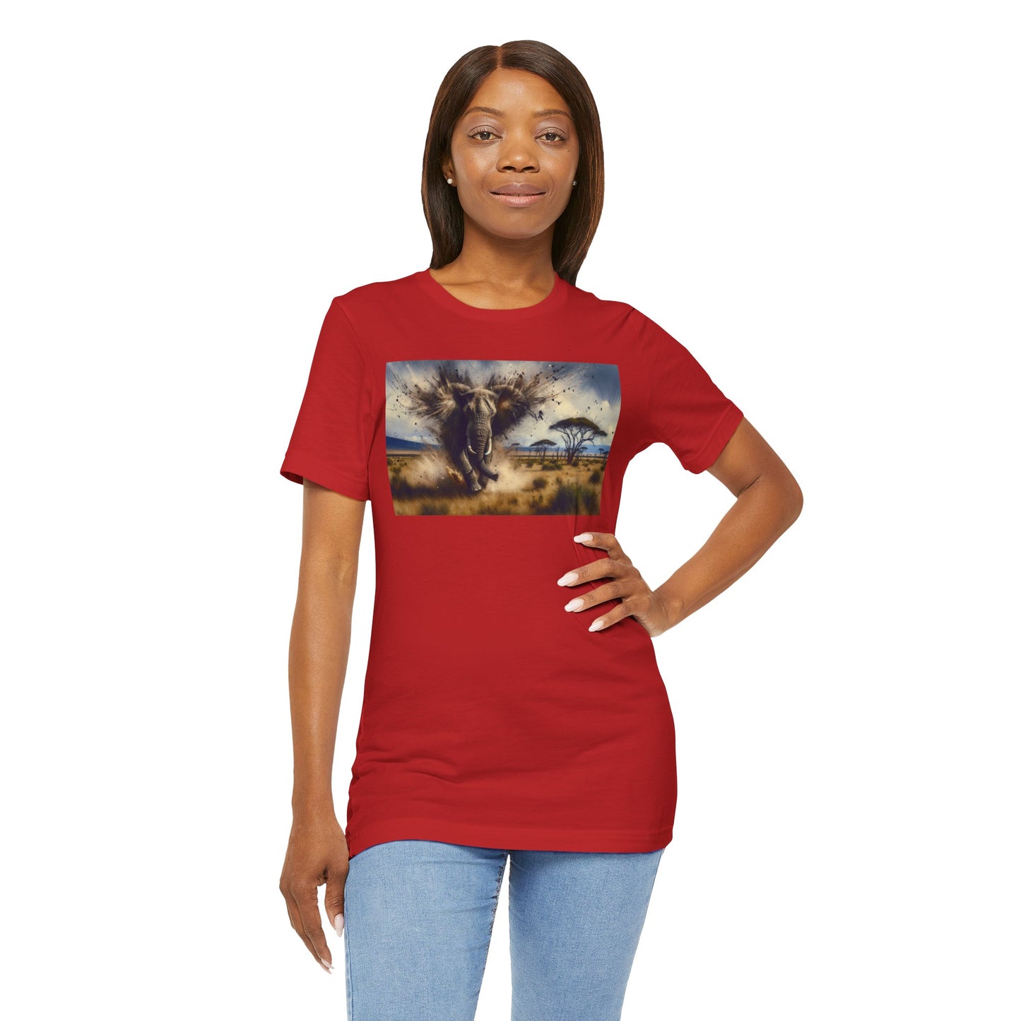 1. African Savanna Elephant From Endangered Species Collection - Unisex T-shirt