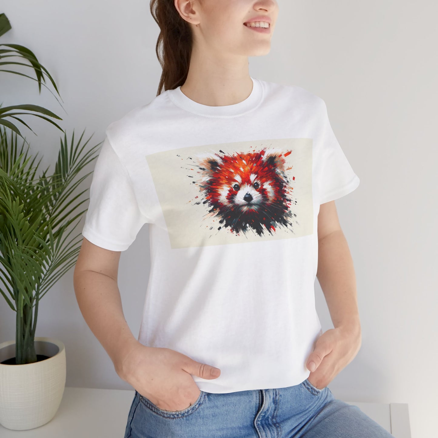 1. Red Panda From Endangered Species Collection - Unisex T-shirt