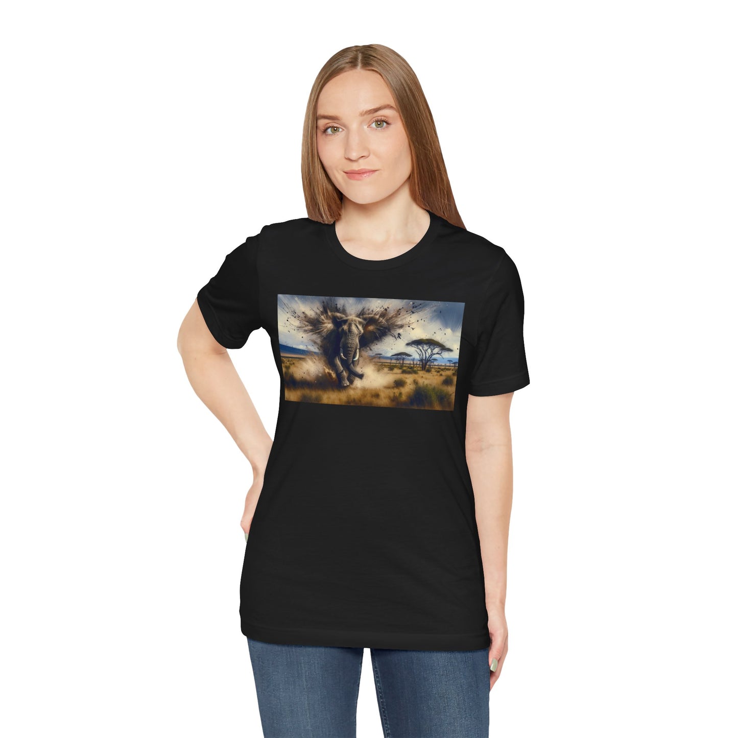 1. African Savanna Elephant From Endangered Species Collection - Unisex T-shirt