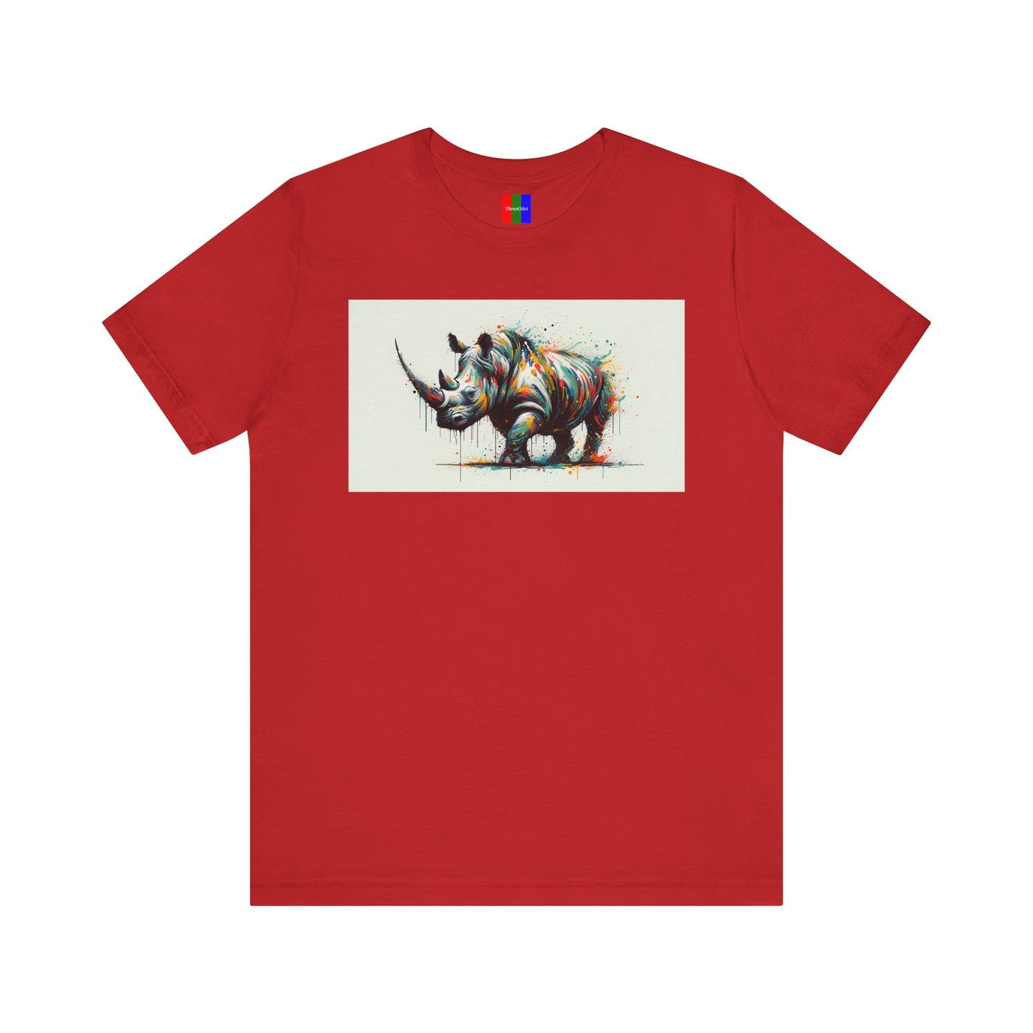 2. Black Rhino From Endangered Species Collection - Unisex T-shirt