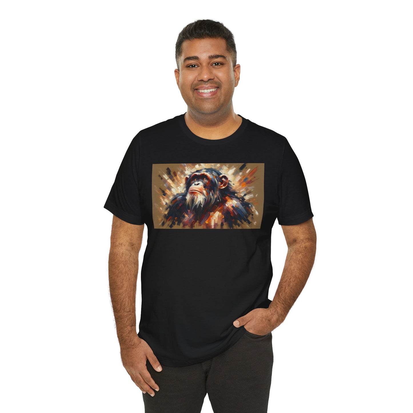 1. Chimpanzee From Endangered Species Collection - Unisex T-shirt