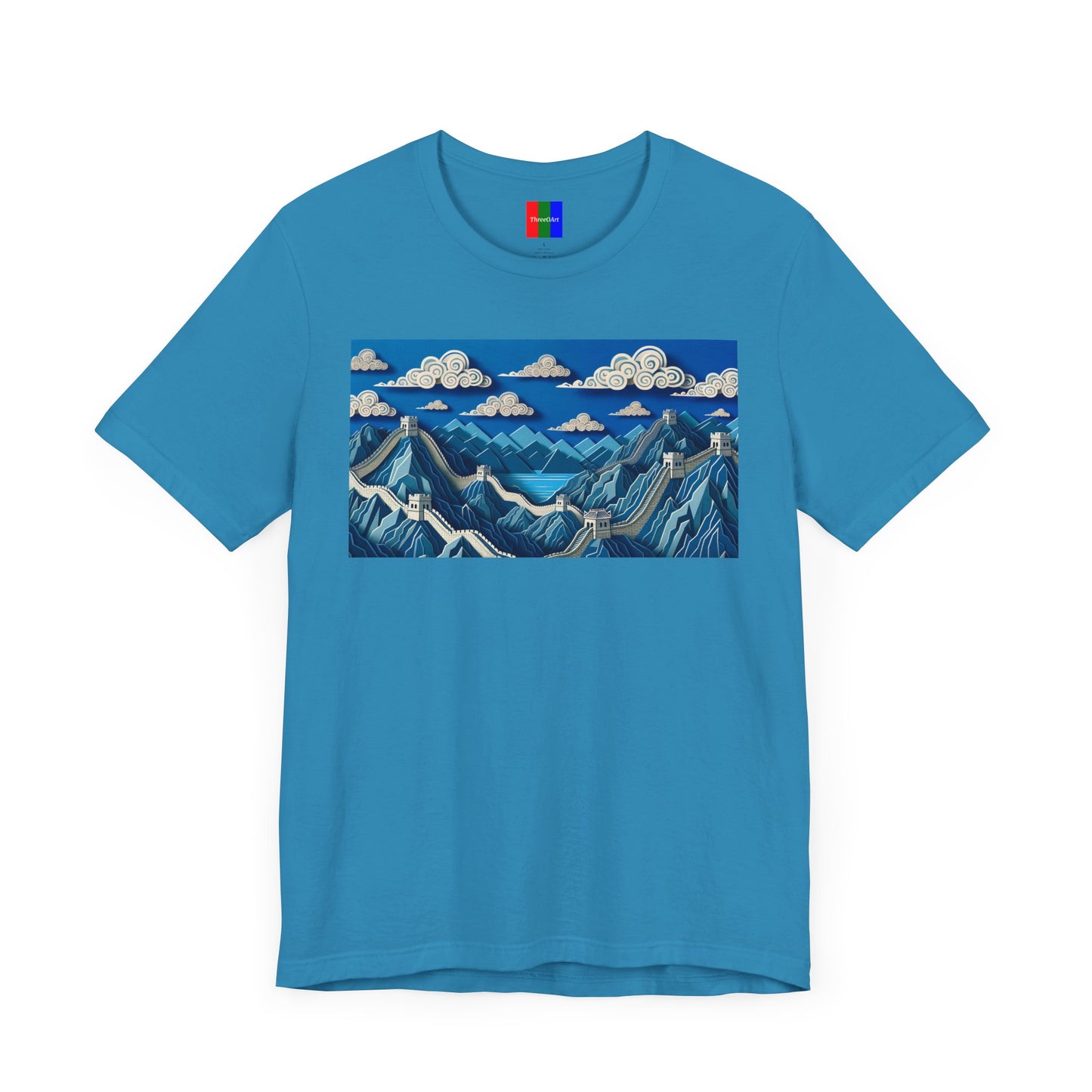 1. The Great Wall of China from Landmarks Collection - Unisex T-shirt