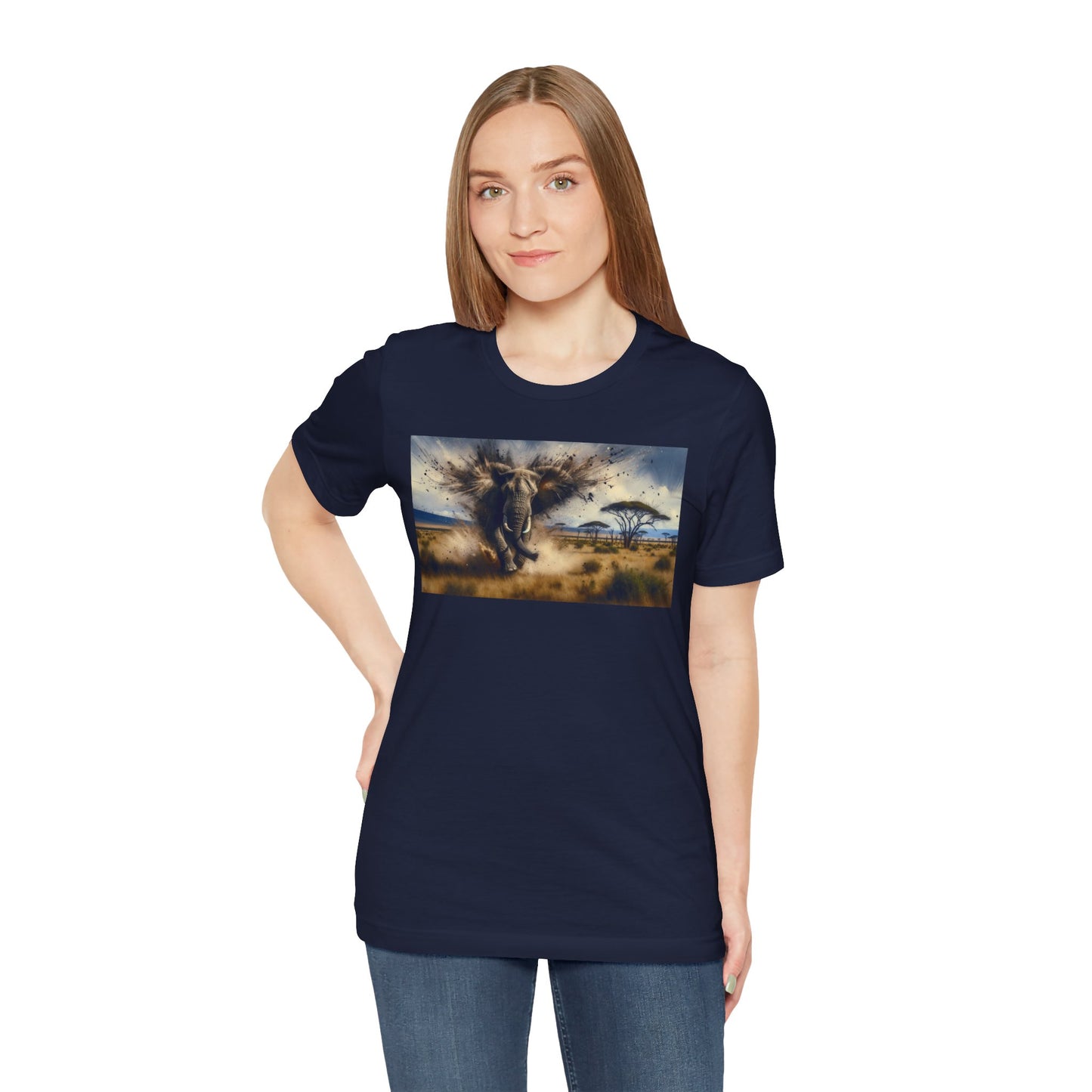 1. African Savanna Elephant From Endangered Species Collection - Unisex T-shirt