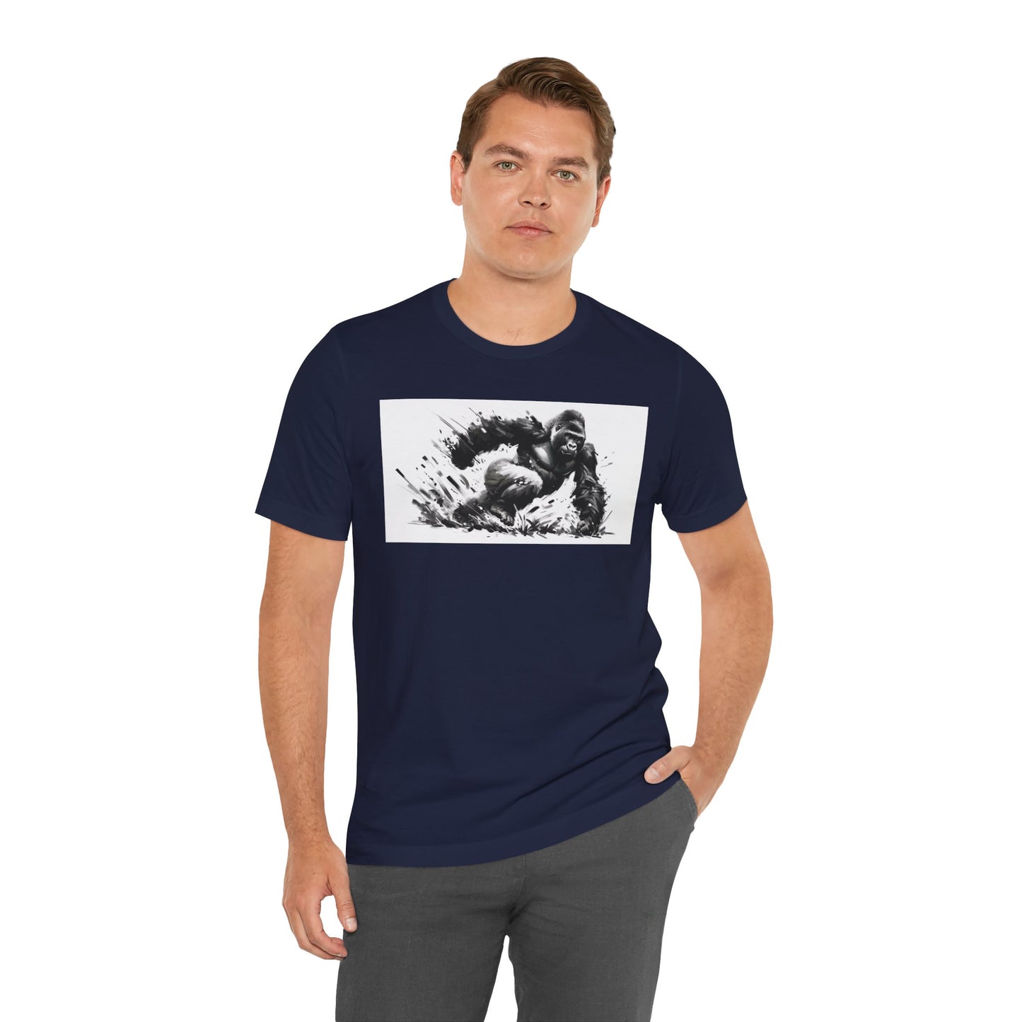 1. Cross River Gorilla From Endangered Species Collection - Unisex T-shirt