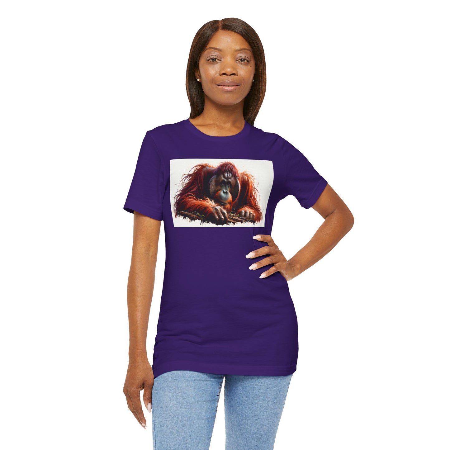 1. Sumatran Orangutan From Endangered Species Collection - Unisex T-shirt