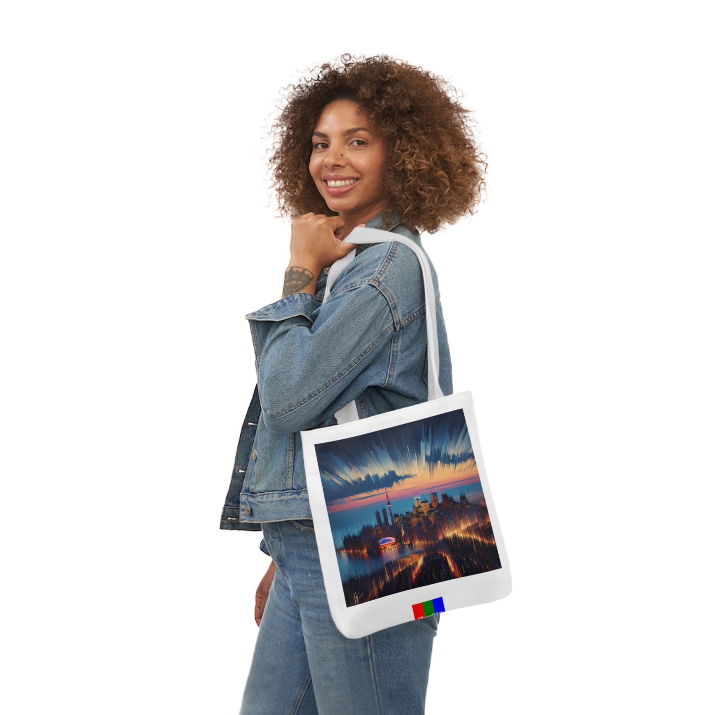 Toronto Flip Canvas Tote Bag