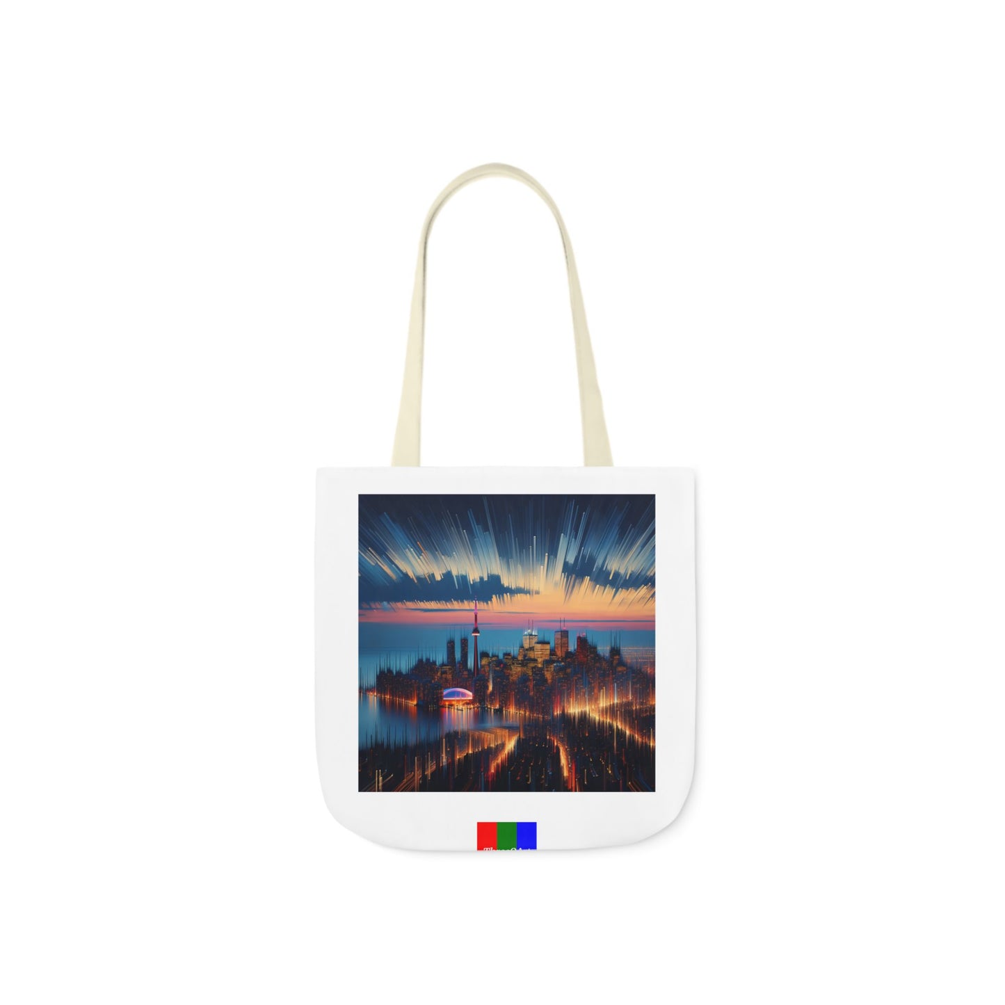 Toronto Flip Canvas Tote Bag