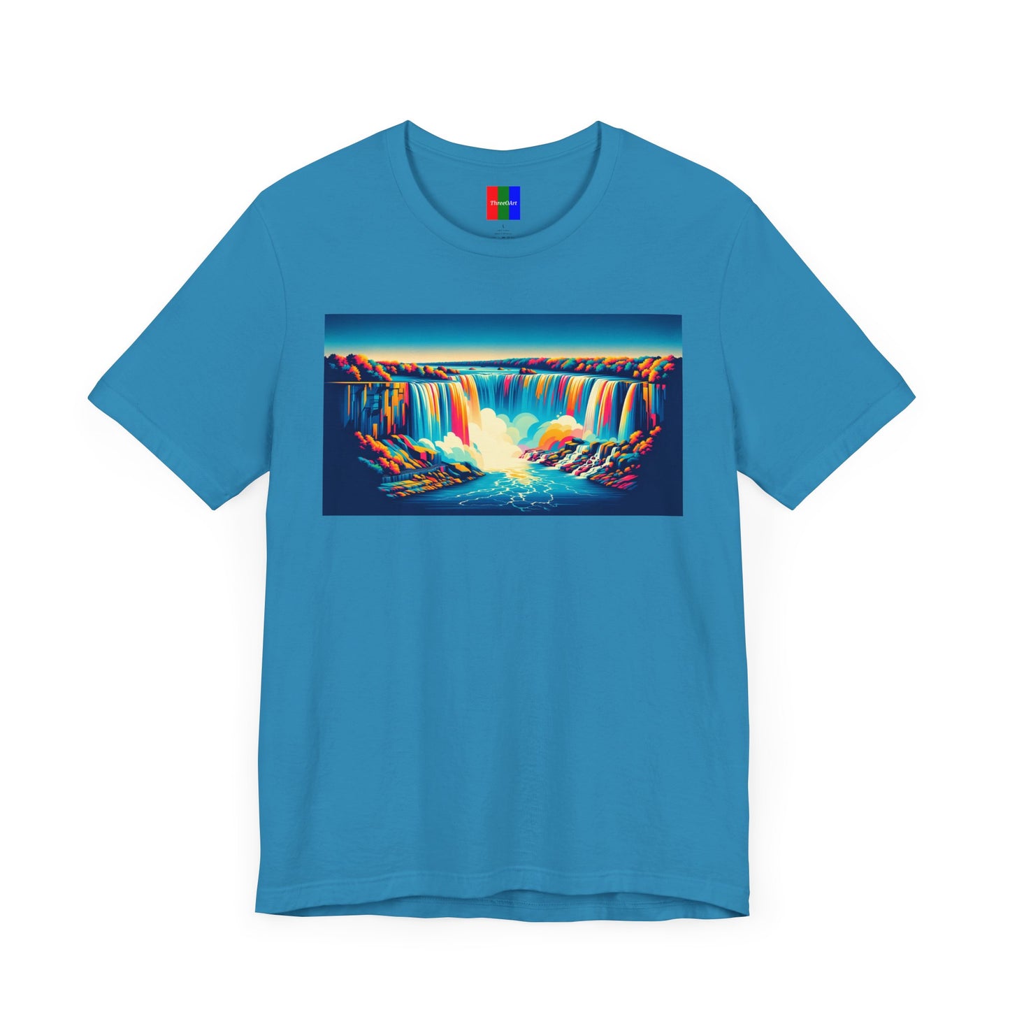 1. Niagara Falls USA Canada from Landmarks Collection - Unisex T-shirt