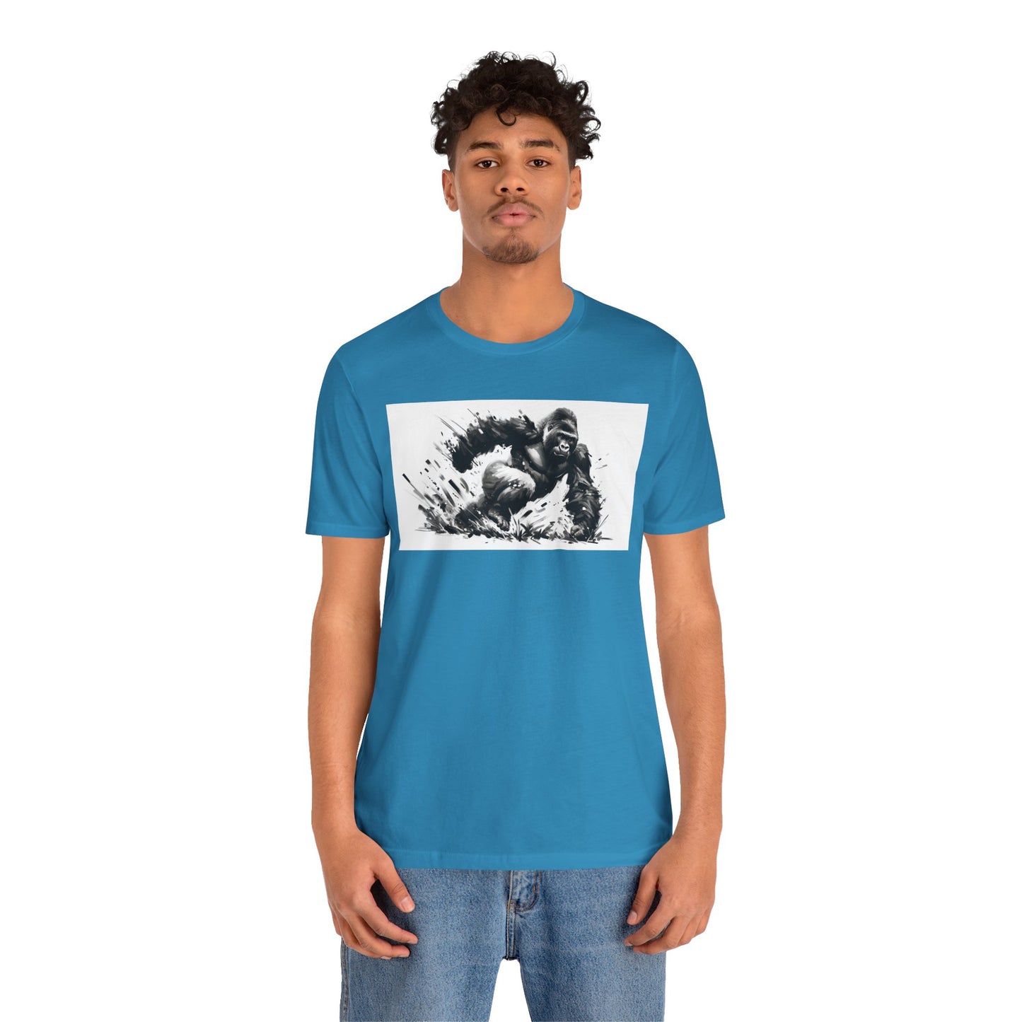 1. Cross River Gorilla From Endangered Species Collection - Unisex T-shirt