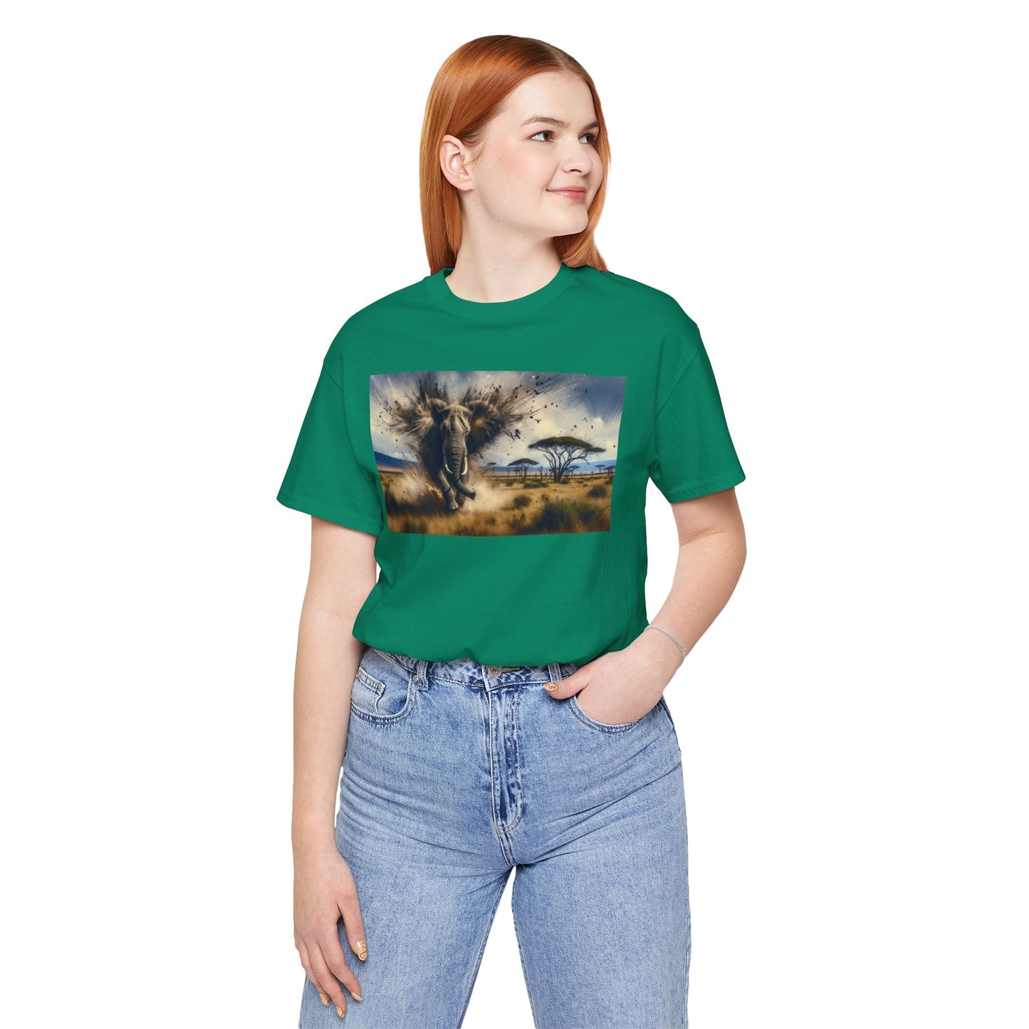 1. African Savanna Elephant From Endangered Species Collection - Unisex T-shirt