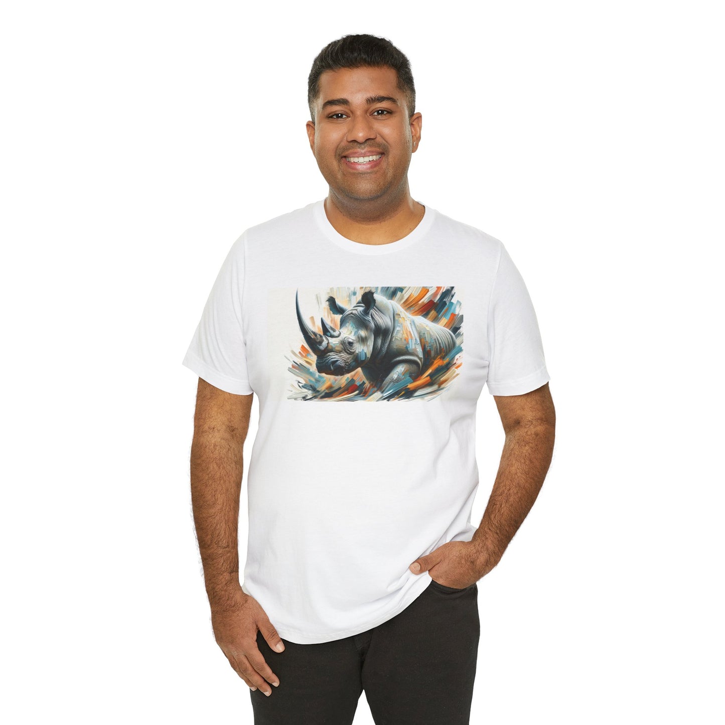 1. Black Rhino From Endangered Species Collection - Unisex T-shirt