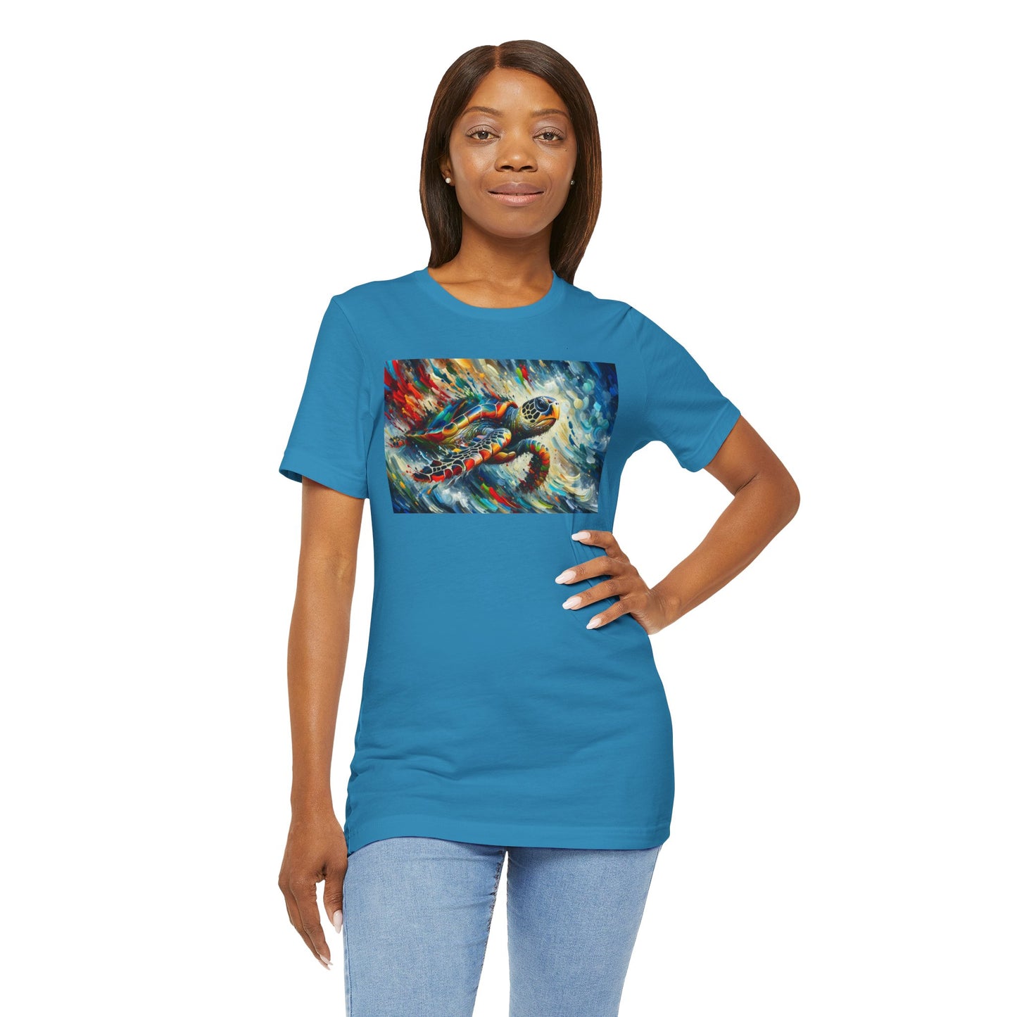 1. Hawksbill Turtle From Endangered Species Collection - Unisex T-shirt