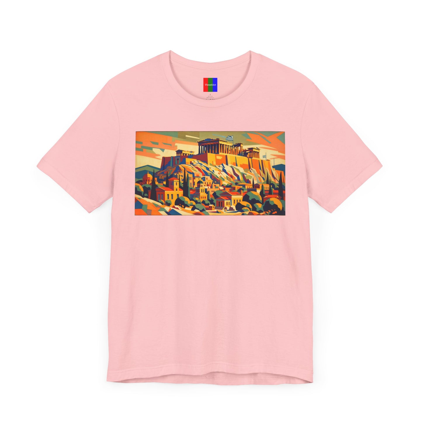 2. Acropolis of Athens Greece from Landmarks Collection - Unisex T-shirt