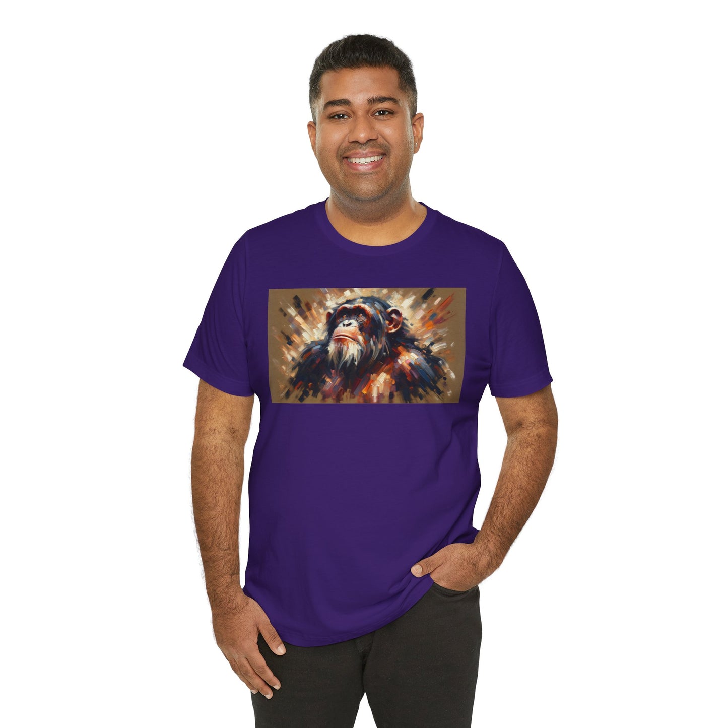 1. Chimpanzee From Endangered Species Collection - Unisex T-shirt