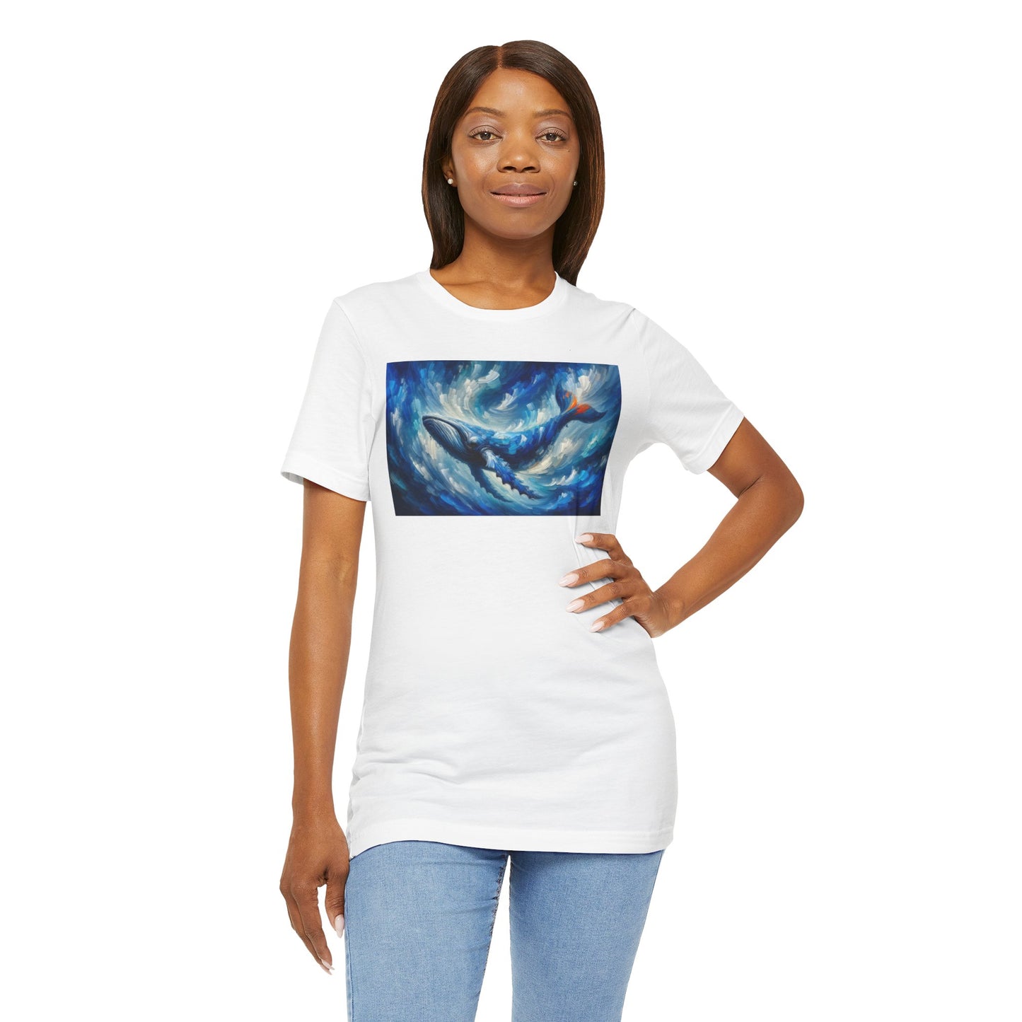 1. North Atlantic Right Whale From Endangered Species Collection - Unisex T-shirt