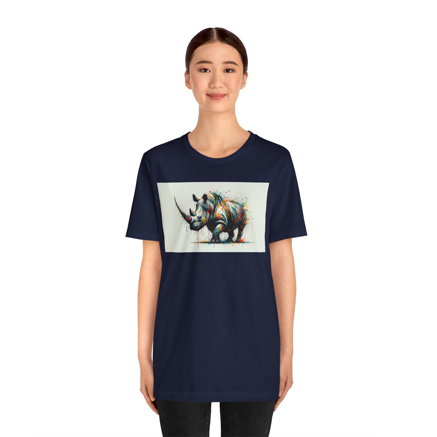 2. Black Rhino From Endangered Species Collection - Unisex T-shirt