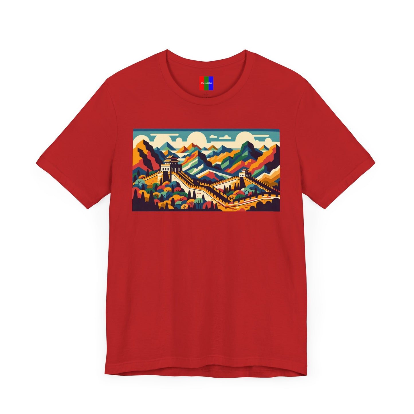 2. The Great Wall of China from Landmarks Collection - Unisex T-shirt