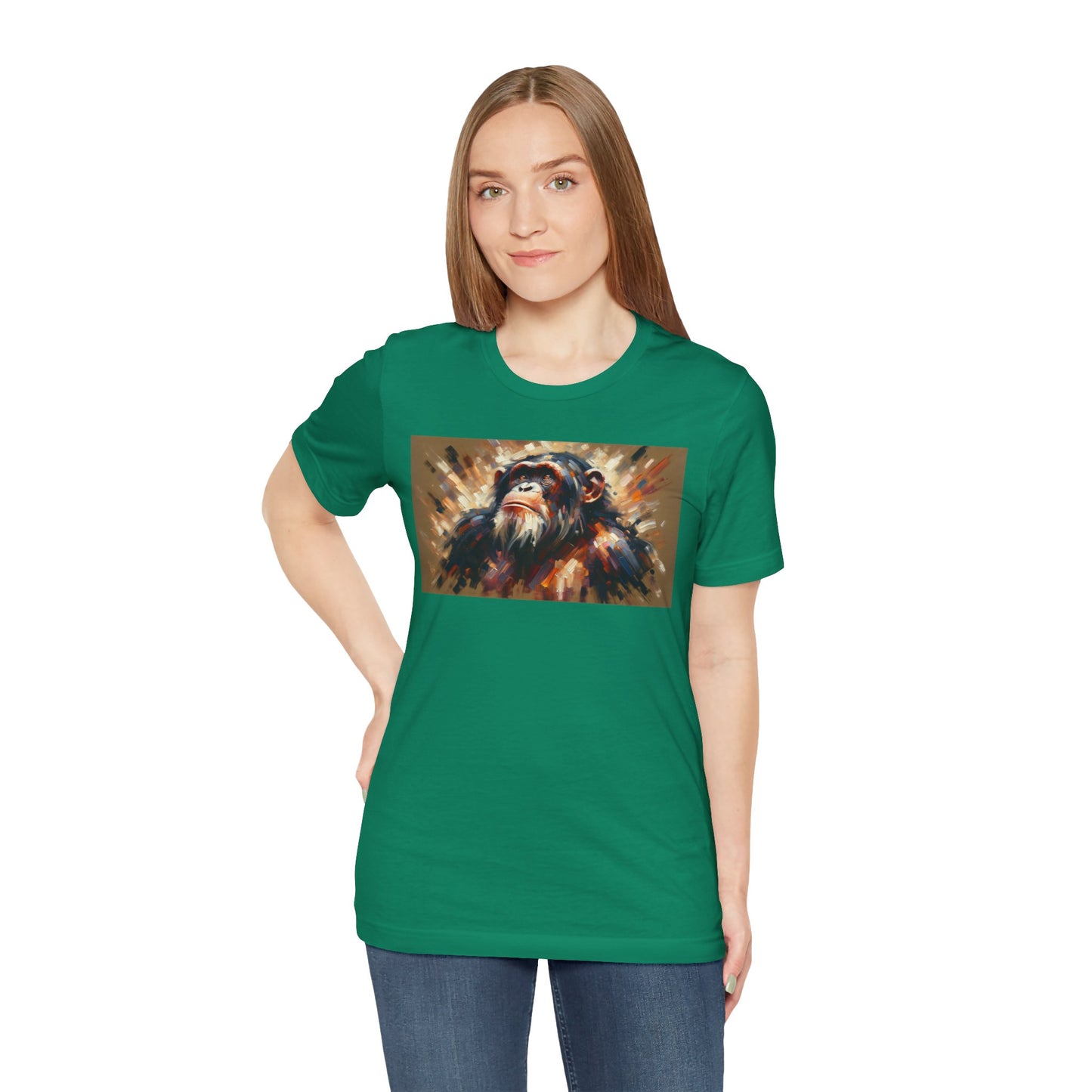 1. Chimpanzee From Endangered Species Collection - Unisex T-shirt