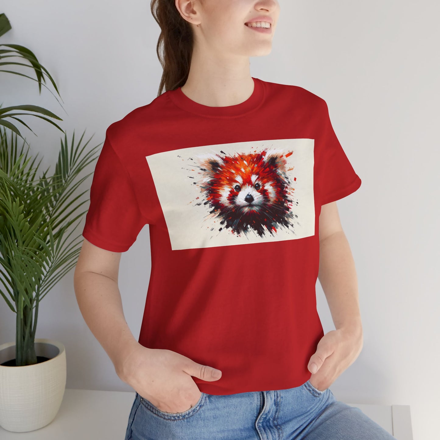 1. Red Panda From Endangered Species Collection - Unisex T-shirt