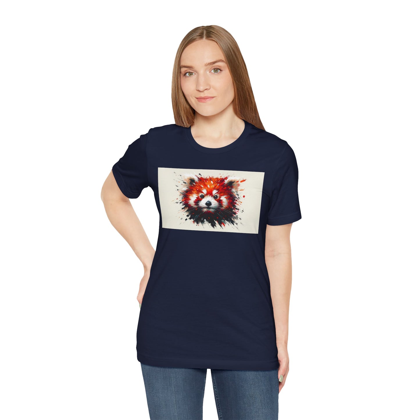 1. Red Panda From Endangered Species Collection - Unisex T-shirt