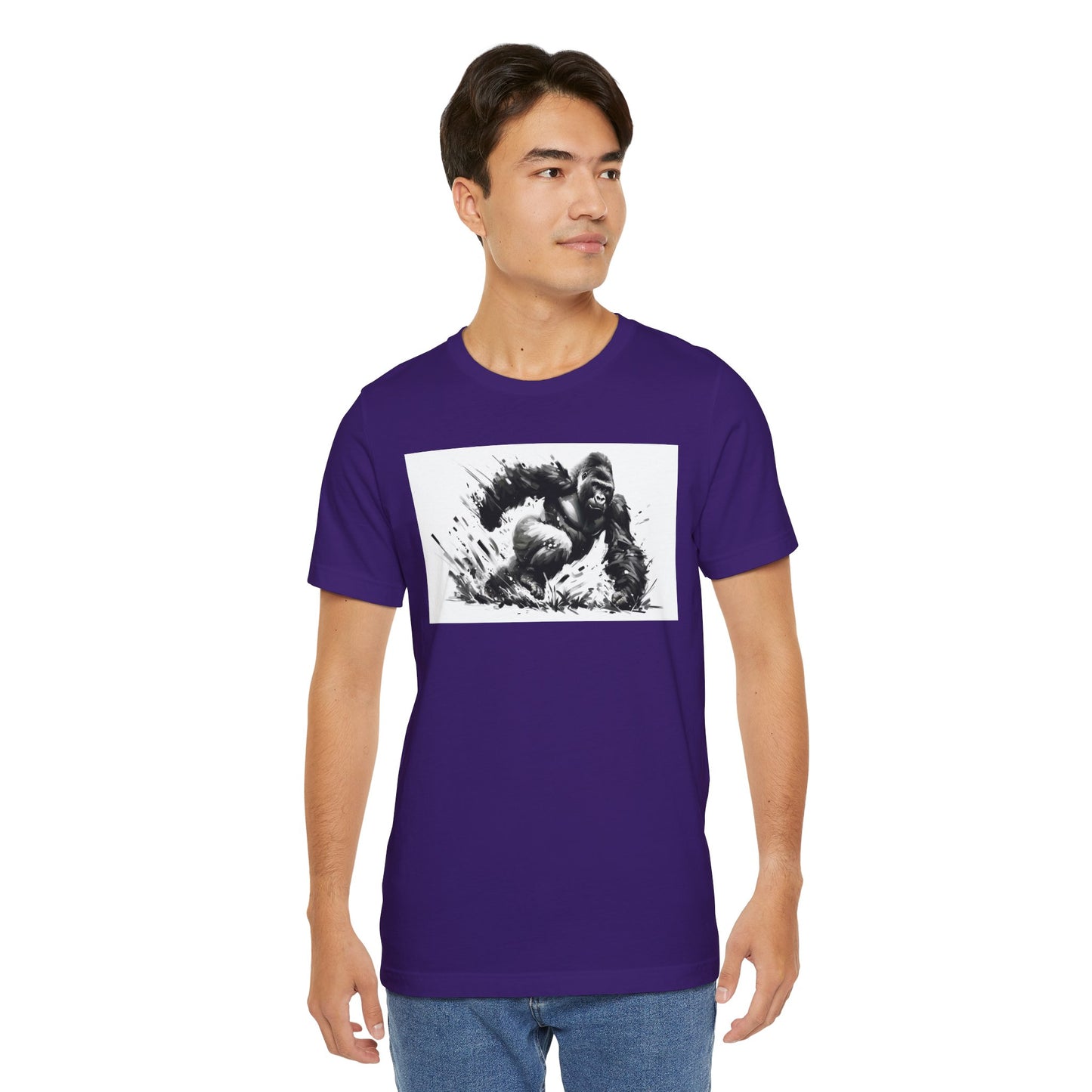 1. Cross River Gorilla From Endangered Species Collection - Unisex T-shirt