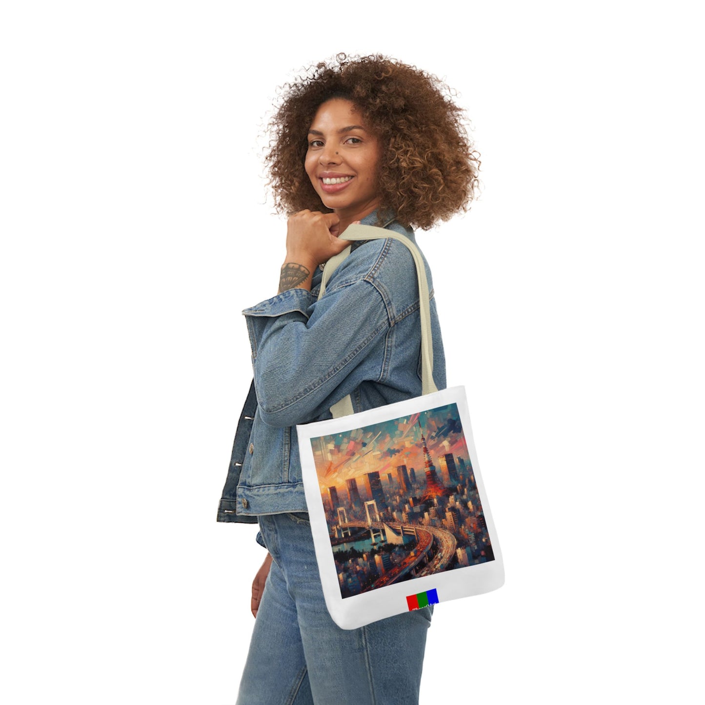 Tokyo Flip Canvas Tote Bag